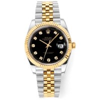 Унисекс часовник Rolex Datejust 36ММ 126233 с автоматичен швейцарски механизъм, снимка 1 - Дамски - 41978370