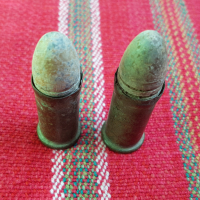 Патрон куршум за пушка Крнка 2 бр, снимка 1 - Антикварни и старинни предмети - 44615797