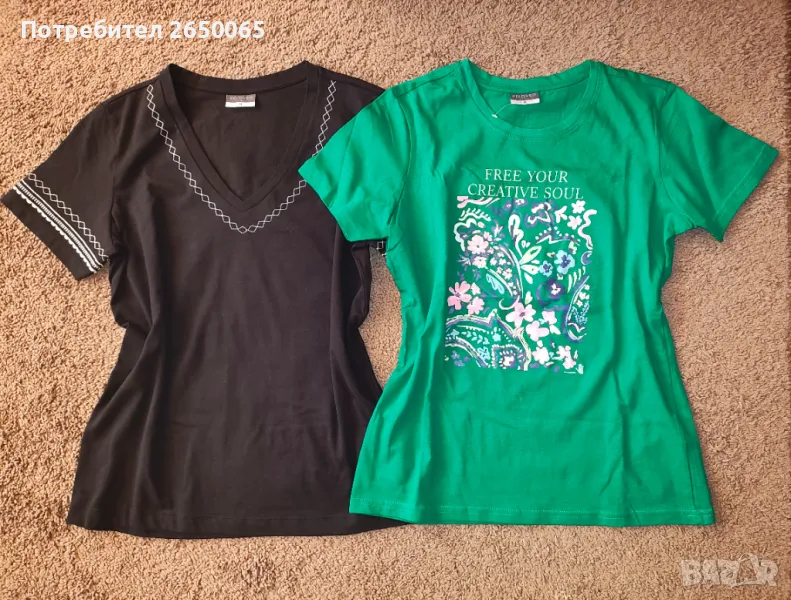 Нови блузки М размер! 💯% памук!, снимка 1