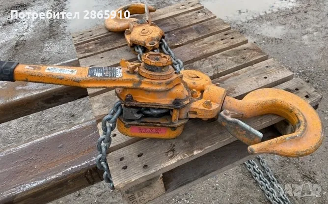 ръчна лебедка 9 тона, снимка 1