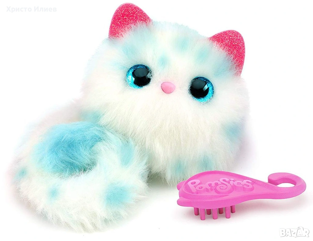 Интерактивно коте Pomsies Snowball ПОМСИ, снимка 1