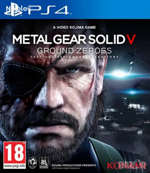Metal Gear Solid V Ground Zeroes PS4 (Съвместима с PS5), снимка 1