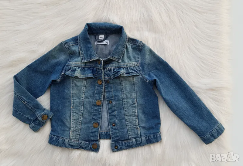 Детско дънково яке 3-4 години , снимка 1