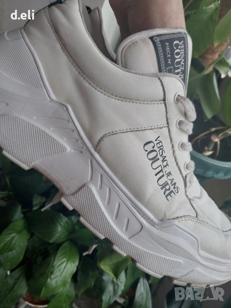 VERSACE Couture Original Size 43-44 Кожени сникърси , снимка 1