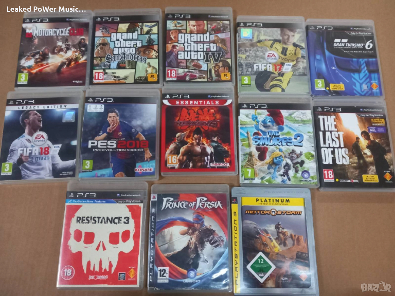 PS3 GTA 4/san andreas/fifa 18, снимка 1