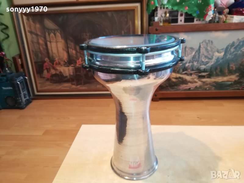 ГОЛЯМА ИНОКСОВА 40СМ-ТАРАМБУКА ОТ СИРИЯ 0802221942, снимка 1