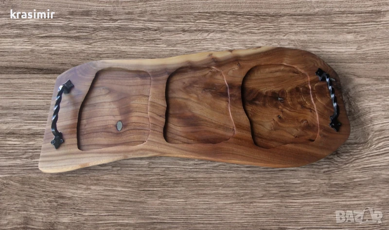 Дъски от орех за мезета плато , снимка 1