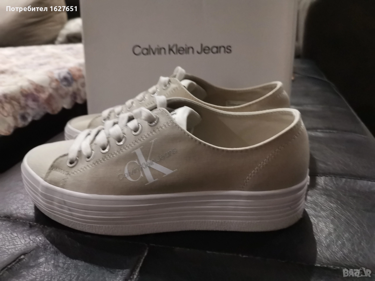Оригинални дамски кецове Calvin Klein 38, снимка 1