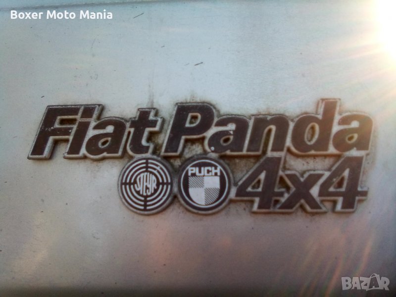 FIAT 4x4,Фиат Панда 4х4 с редовни документи На части, снимка 1