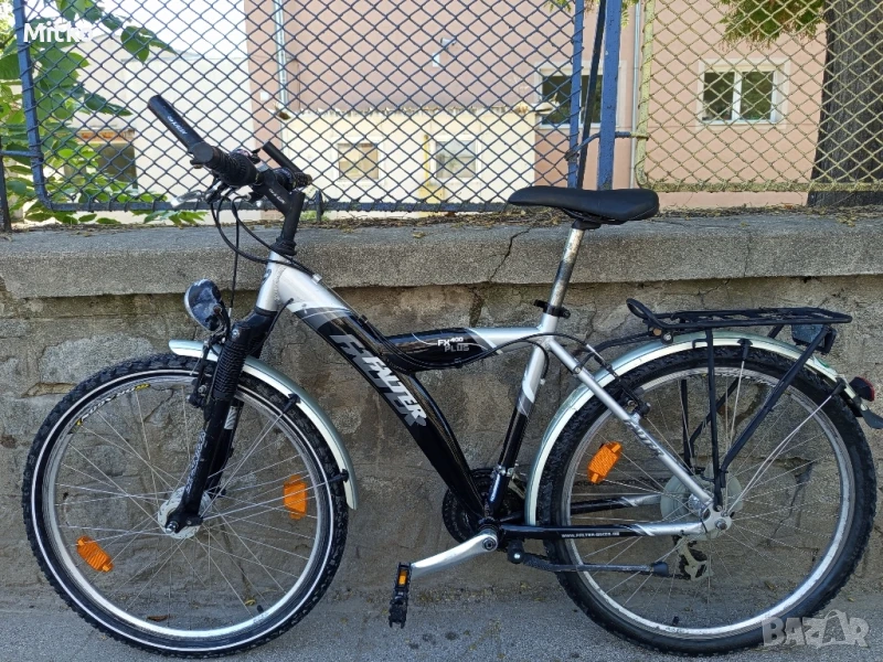26 цола алуминиев велосипед с 21 скорости усилени капли амортисьори предни като нов , снимка 1