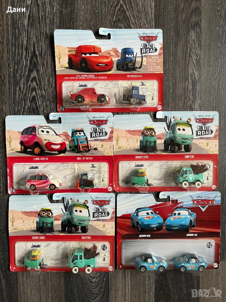 Комплект колички Disney Cars, снимка 1