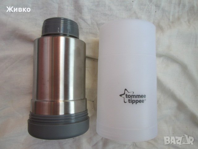 tommee tippee американски термос 2 в 1 за претопляне на бебешки шишета., снимка 1