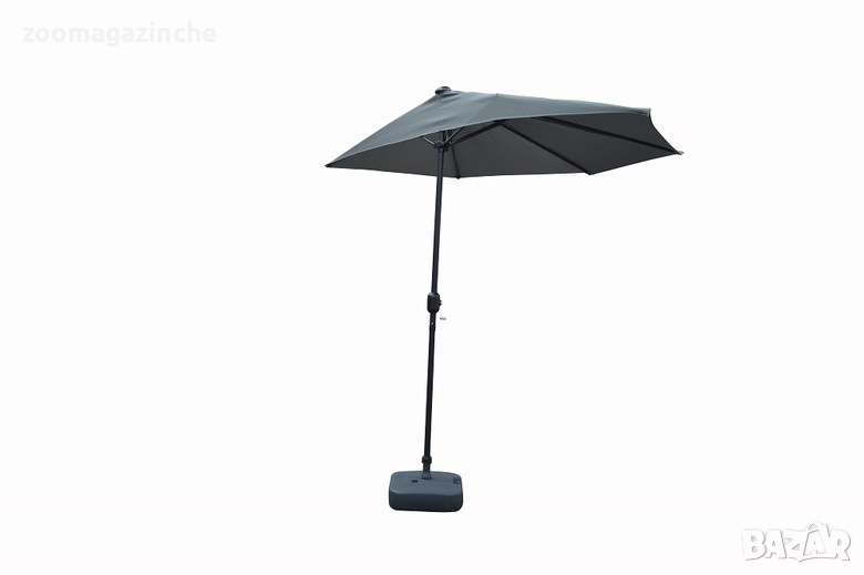 Чадър полукръг SLMB029 сив, снимка 1
