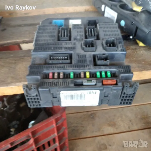 BSI модул Peugeot 308 1.6 HDI 90 конски сили 9663798180, снимка 1