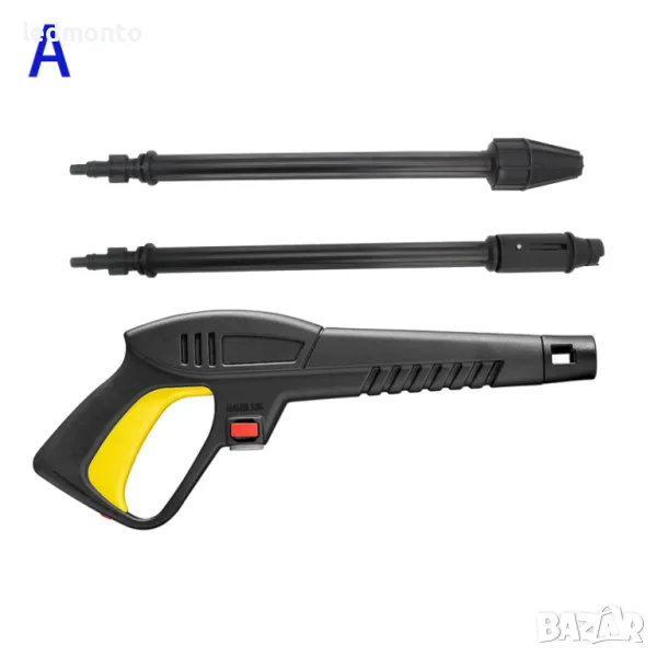 Резервен Пистолет и Накрайници за Водоструйки Parkside, – 250 bar  , снимка 1