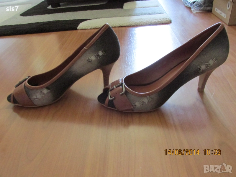 нови обувки-сандали с отворени пръсти тип дънкови, снимка 1