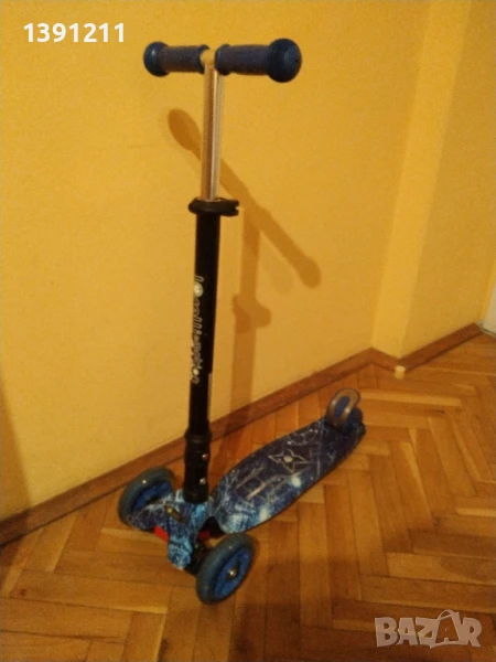 детска тротинетка Lorelli Rapid Blue Cosmos, снимка 1