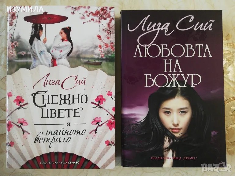 ЛЮБОВТА НА БОЖУР / Снежно цвете и тайното ветрило - Лиза Сий , снимка 1