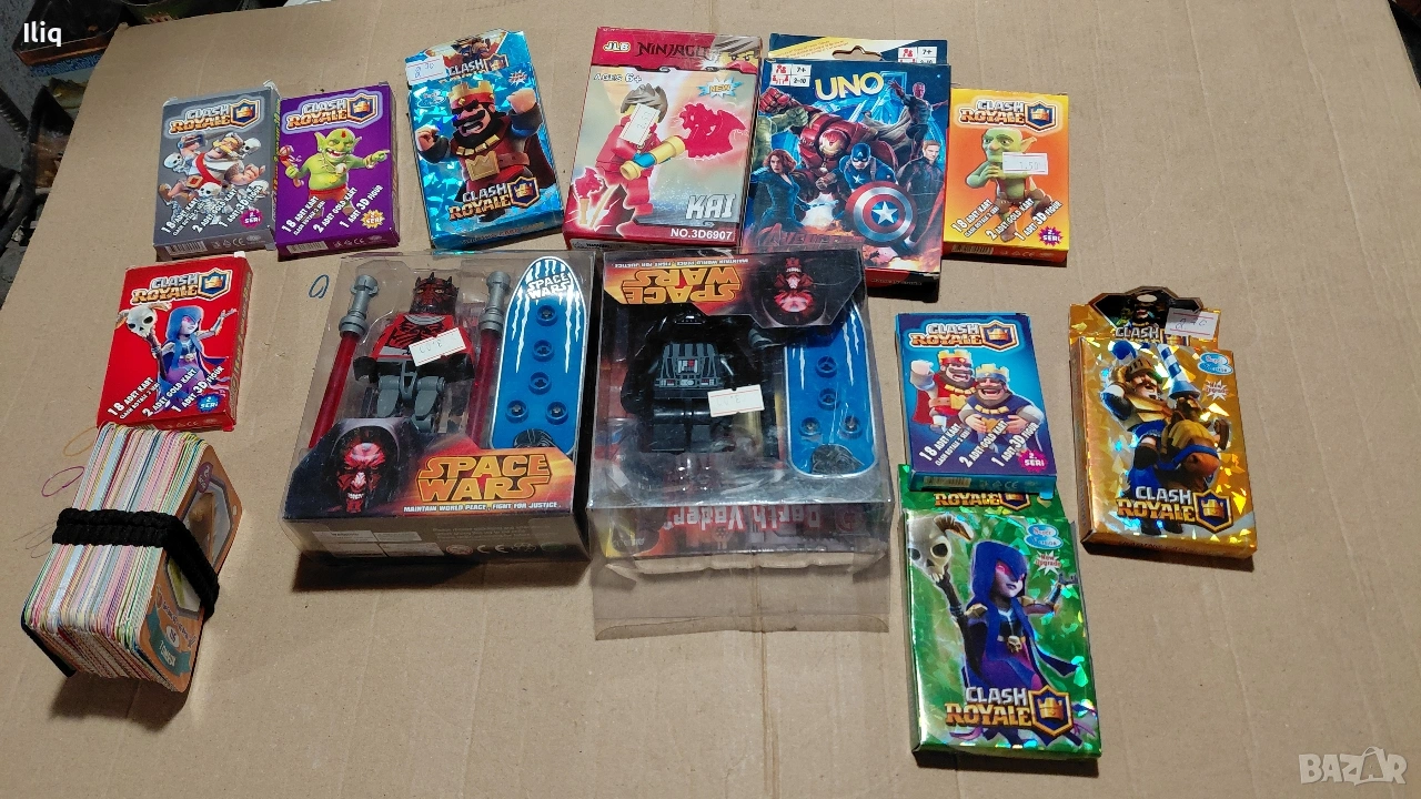 комплект карти за игра клаш роял. , снимка 1