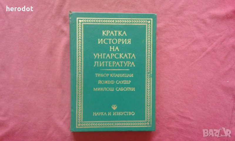 Кратка история на унгарската литература, снимка 1