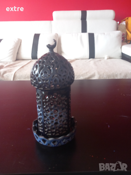 Свещник лампа от египет, снимка 1