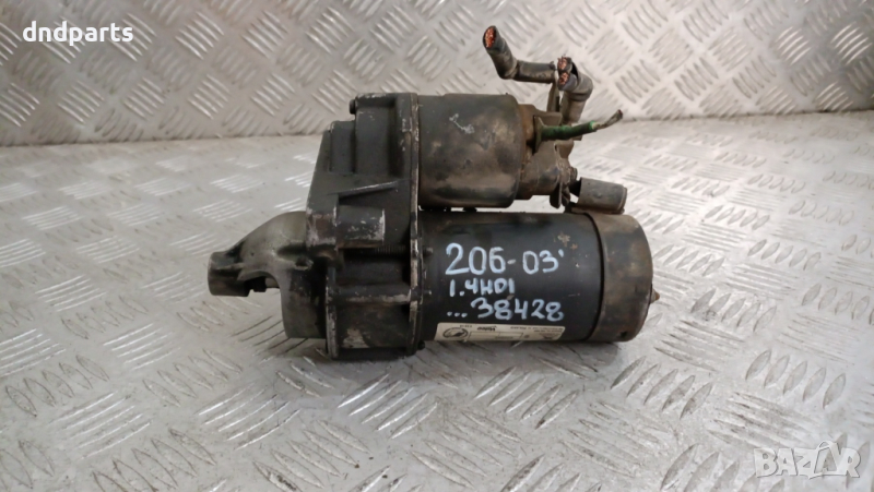 Стартер Peugeot 206 1.4HDI 2003г.	, снимка 1