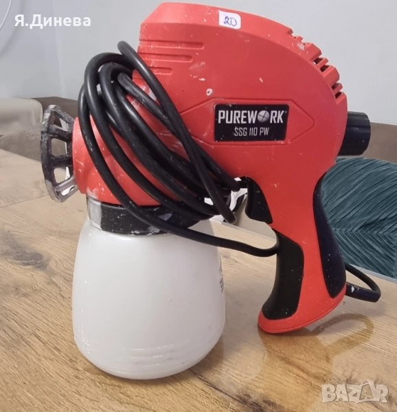 Пистолет за боядисване за части , снимка 1