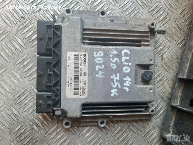 компютър за двигател CLIO 2014г.75кс 237102213R, снимка 1