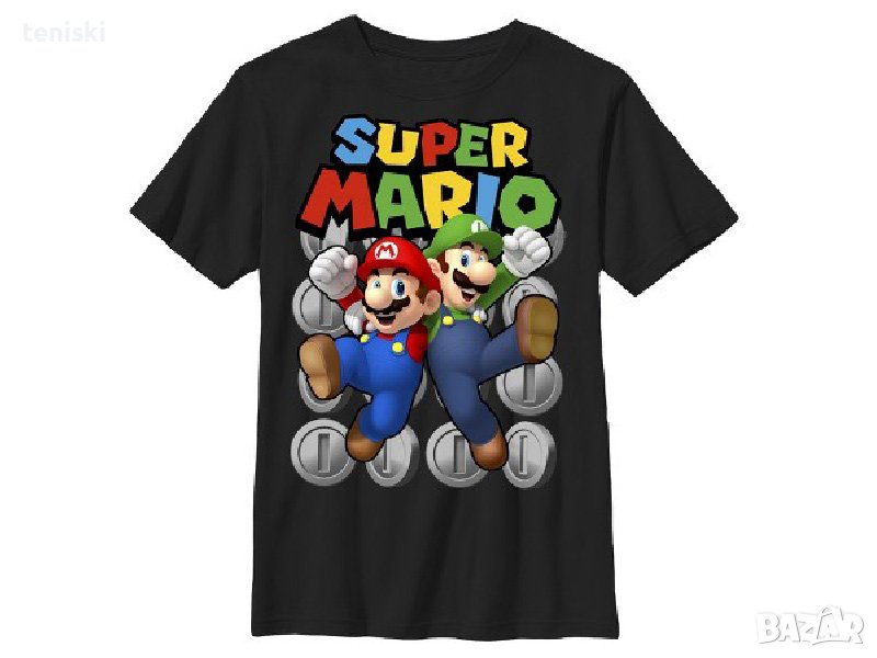 Тениски Супер Марио Super Mario Модели и размери в Тениски в гр. Варна ...