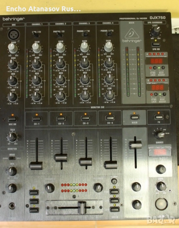 DJ миксер Behringer DJX750, снимка 1