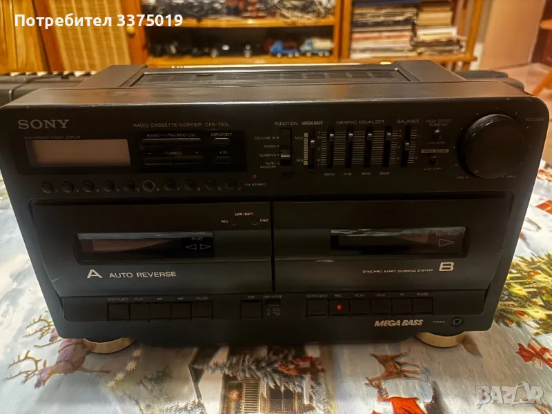 Касетофон Сони без колони, снимка 1