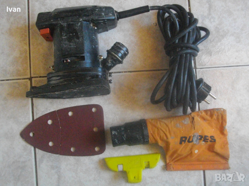 RUPES SL91-Професионален 200 Вата Италиански Виброшлайф-Отличен-С Торба-РУПЕС, снимка 1