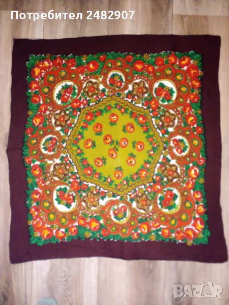 Стара кърпа за глава / забрадка, снимка 1