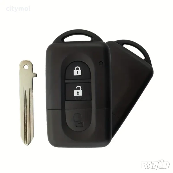 Кутийка със скрит ключ за Nissan Qashqai Navara Micra NV200 Patrol Y61 Micra 350Z Pathfinder 2, снимка 1