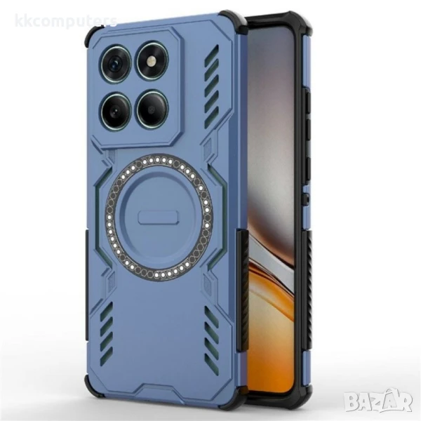 Motorola Edge 60 5G / 60 Fusion 5G Удароустойчив Magnetic /Butterfly Armor Hollow Heat Dissipation /, снимка 1