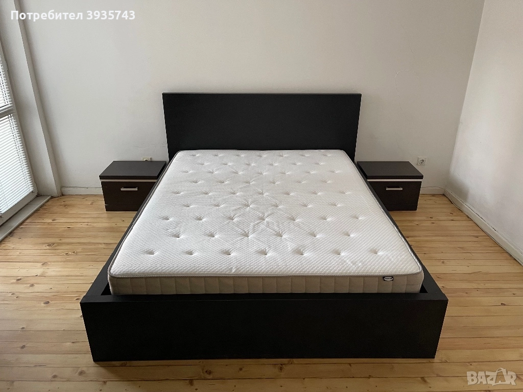 IKEA Спалня Malm ИКЕА Малм, снимка 1