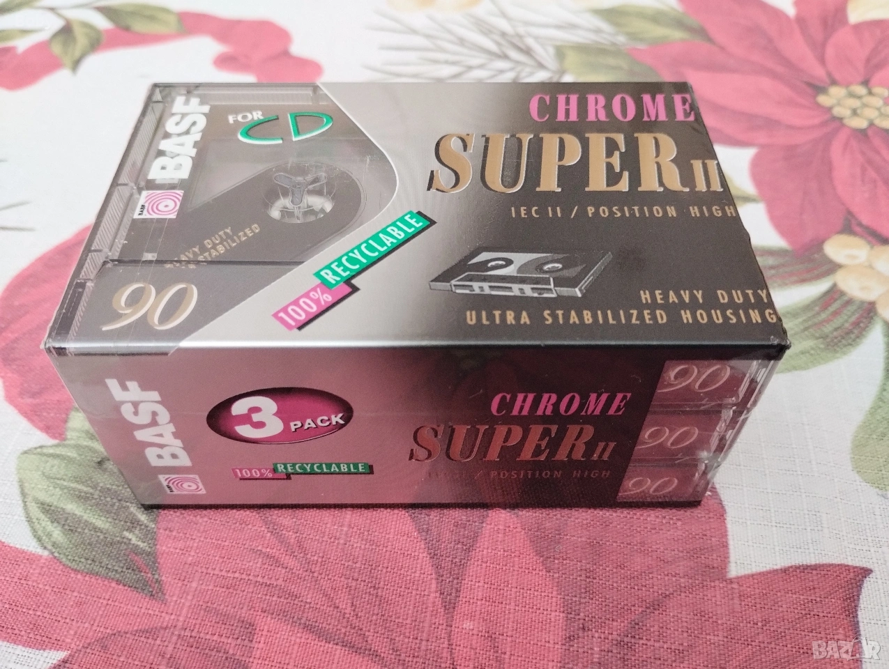 Нови аудио касети BASF Super Chrome II, снимка 1