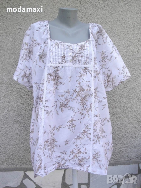 4XL Нова памучна туника Okay  , снимка 1