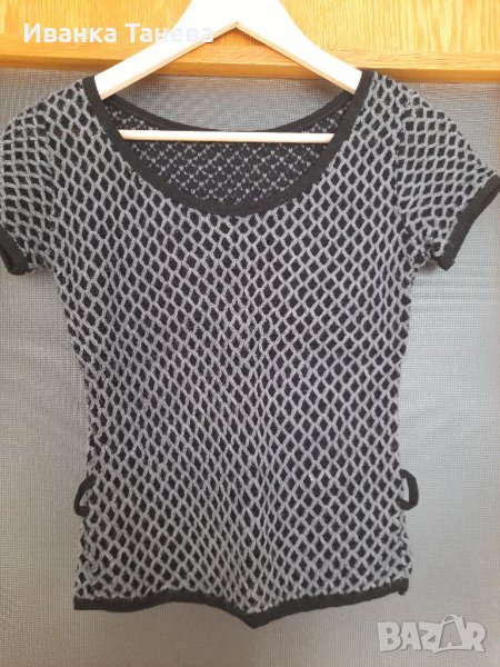 Пуловер с къс ръкав, снимка 1