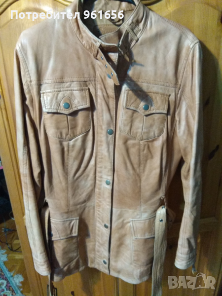 Яке от естествена кожа, снимка 1