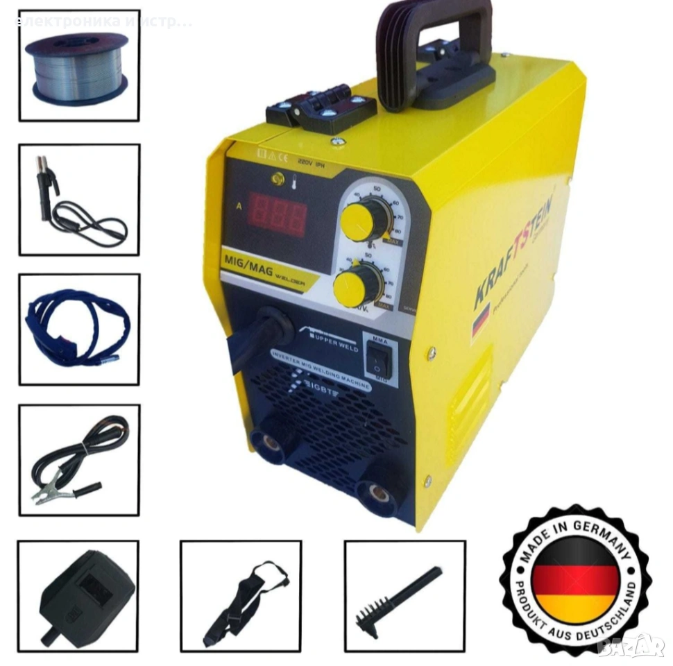 Инверторен електрожен 390А Немска заваръчна техника , снимка 1