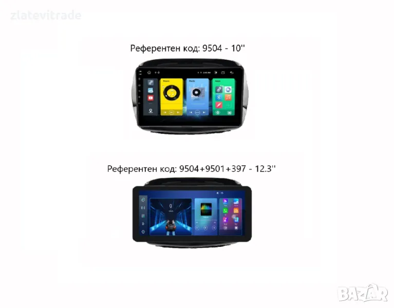 HONDA FR-V 10'' 2004-2009 АНДРОИД НАВИГАЦИЯ, 9504, снимка 1