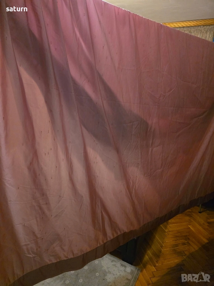 пердета цвят пепел от рози втора употреба , снимка 1