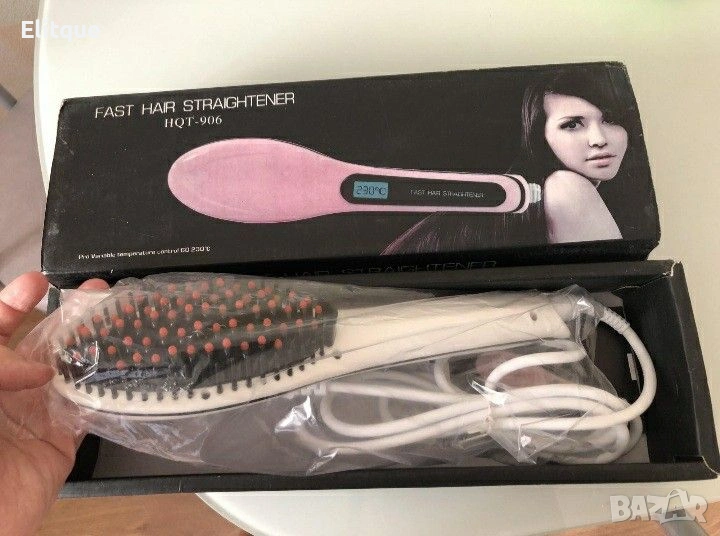 Четка за изправяне на коса Luxury 💎, снимка 1