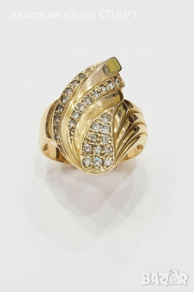 Златен пръстен-6.63гр., снимка 1