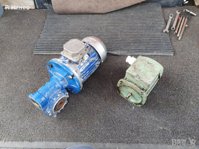 мотор редуктор 1.1 кW   35 оборота  куха ос, снимка 1
