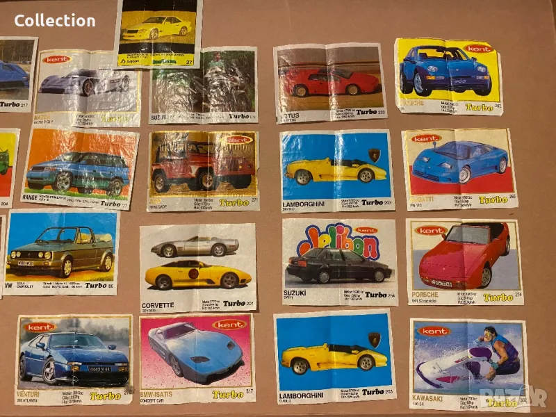 Лот картинки от дъвки турбо дъвка Turbo, снимка 1