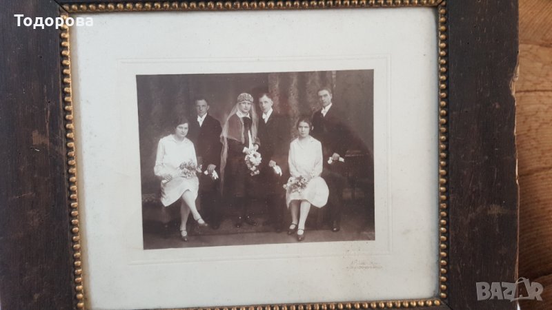 Стара картонена фотография от началото на миналия век , снимка 1