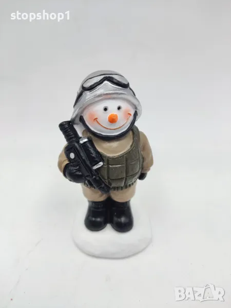 Снежен Човек войник Коледа Christmas , снимка 1