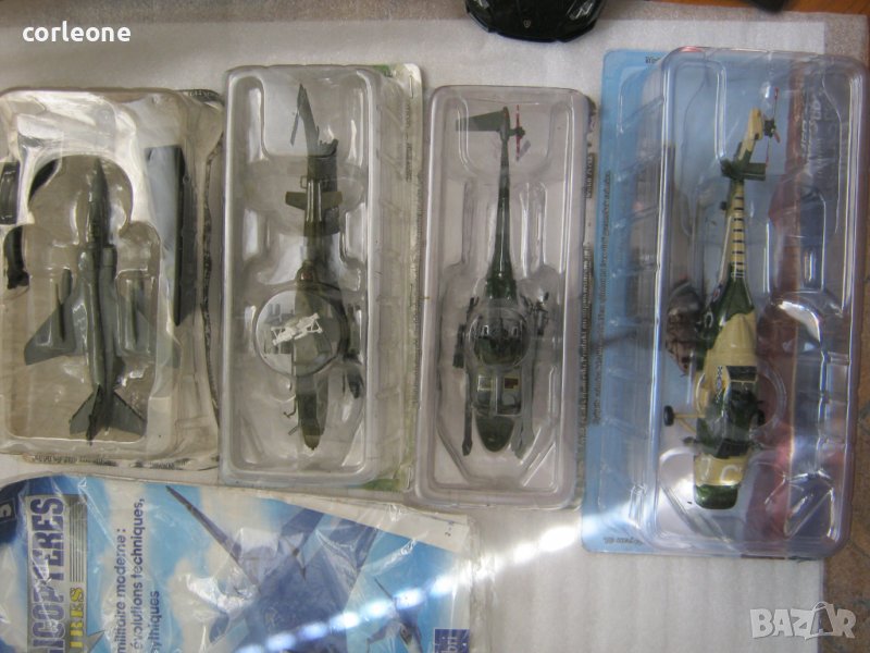 Вертолети и самолети в мащаб 1:100 на Fabbri i AmerKom моделите са нови в смачкани блистери, снимка 1